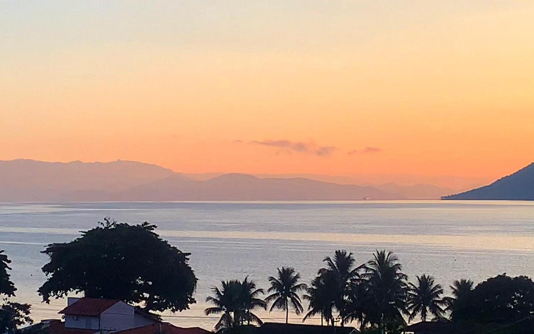 Casa Na Praia Litoral Norte Com Vista Para O Mar Perto Do Centro Sao Sebastiao  Exterior foto