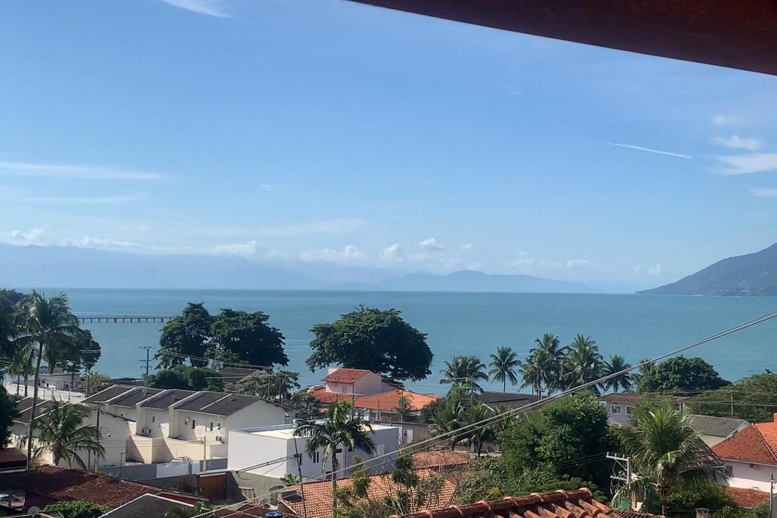 Casa Na Praia Litoral Norte Com Vista Para O Mar Perto Do Centro Sao Sebastiao  Exterior foto