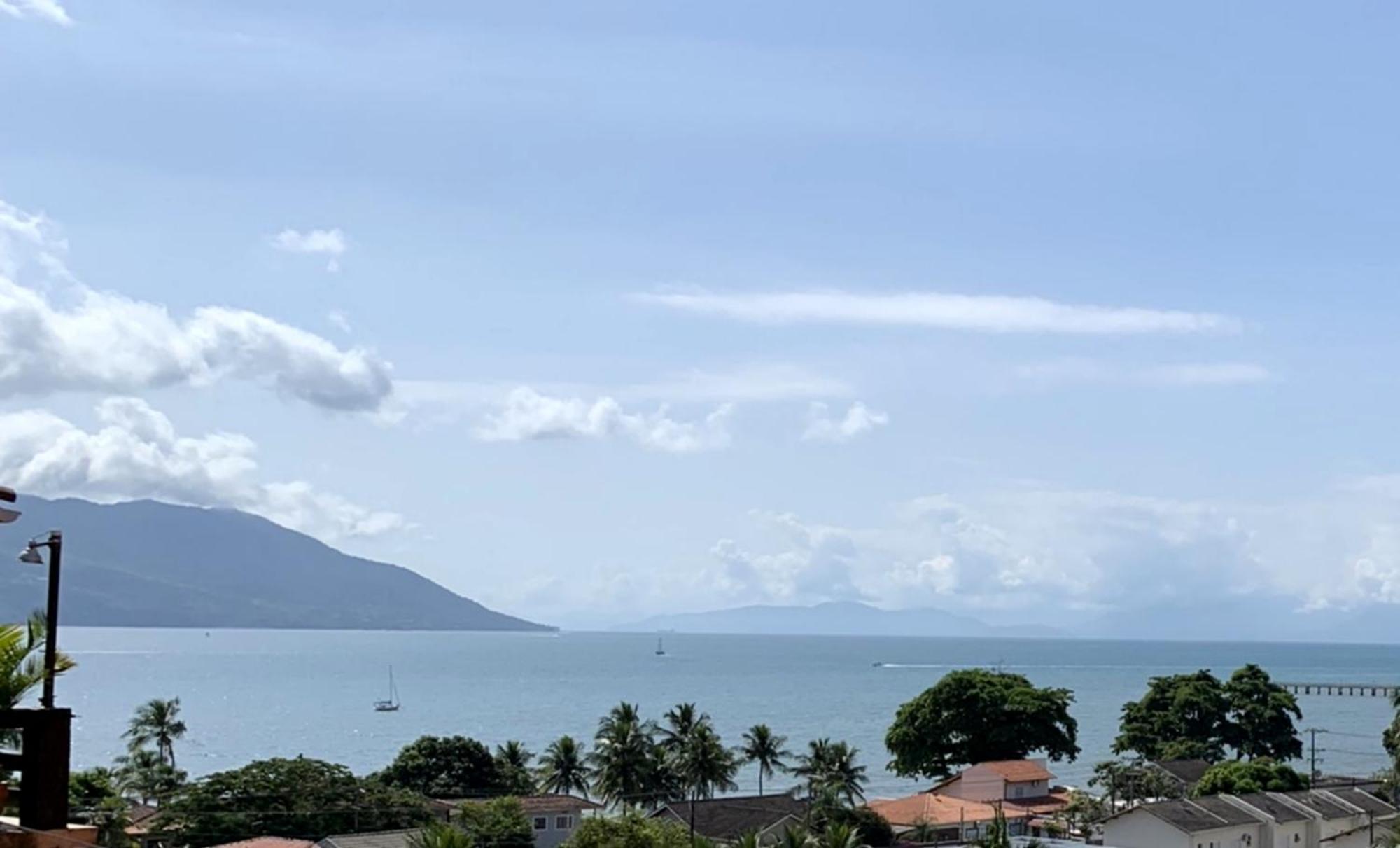 Casa Na Praia Litoral Norte Com Vista Para O Mar Perto Do Centro Sao Sebastiao  Exterior foto