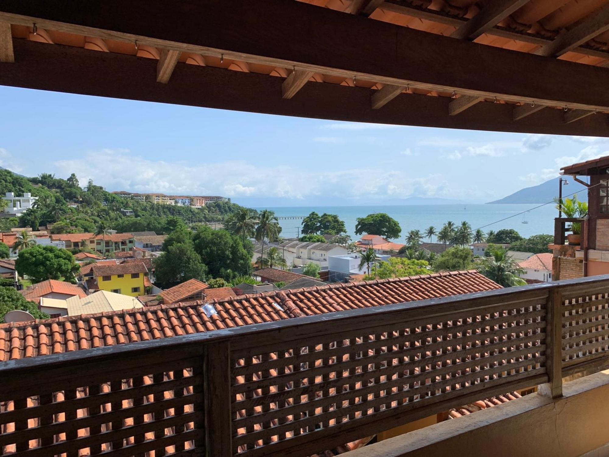 Casa Na Praia Litoral Norte Com Vista Para O Mar Perto Do Centro Sao Sebastiao  Exterior foto